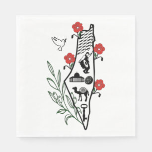 De Papel Servilleta Palestina