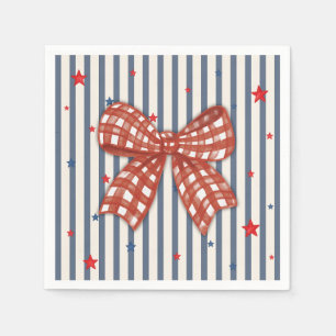 De Papel Servilleta para baby shower Preppy Americana Laz