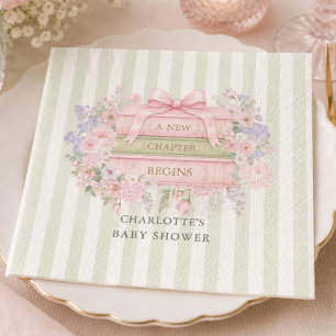 De Papel Servilleta para Baby Shower Un Nuevo Capítulo Comi