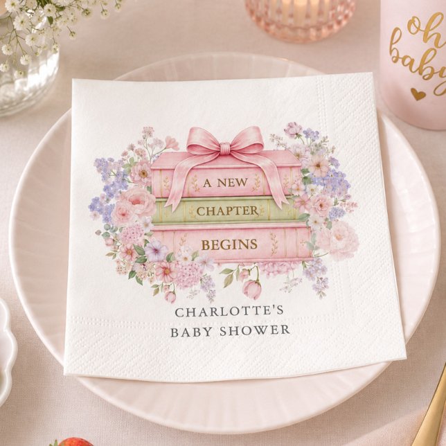 De Papel Servilleta para Baby Shower Un Nuevo Capítulo Comi (Subido por el creador)