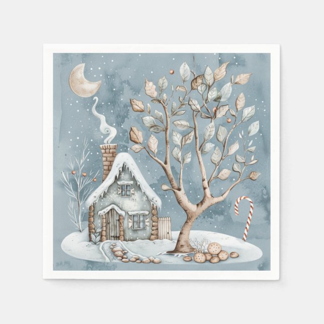 De Papel servilleta para navidades (Anverso)