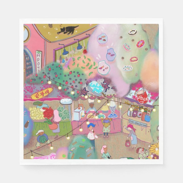 De Papel Servilleta para todos los días y ocasiones especia (Anverso)