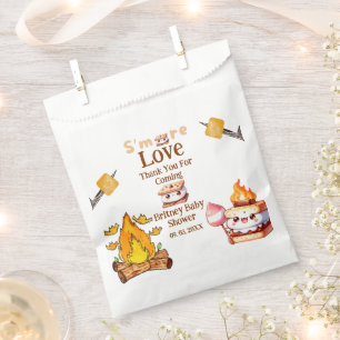 De Papel Smores Baby Shower Gracias por favorecer la bolsa 
