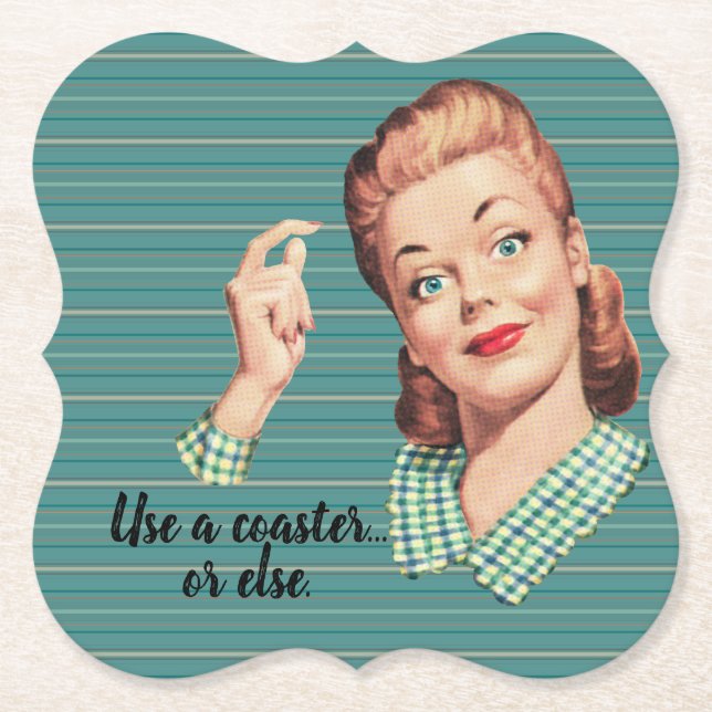 De Papel Usa una montaña rusa, o lo contrario. Posavasos (Anverso)