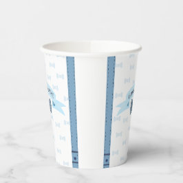 De Papel Vasos para Cumpleaños del Bebé Niño Hermoso Uno