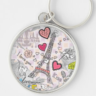 De París con llavero del amor