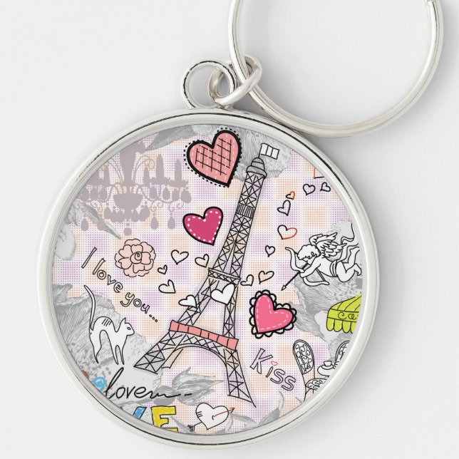 De París con llavero del amor (Frente)
