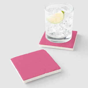 De Piedra Pink Stone Coaster   Posavasos Modernos y Audaces