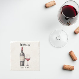 De Piedra Posavasos para Amante del Vino Tinto –  Vino Perso
