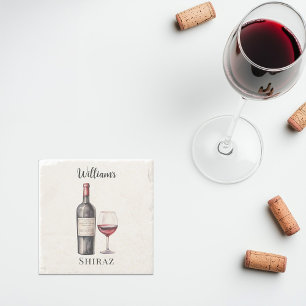 De Piedra Posavasos para Amante del Vino Tinto – Vino Perso