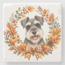 De Piedra Posavasos para Schnauzer Miniatura