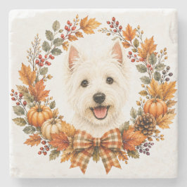 De Piedra Posavasos para West Highland White Terrier