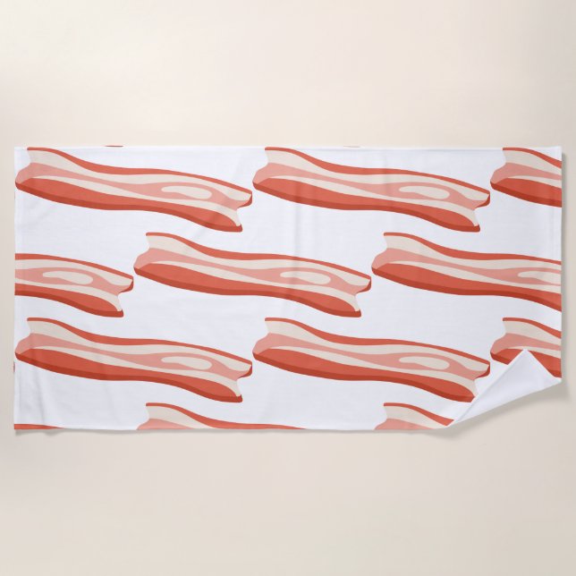 De Playa Bacon Me Crazy Toalla (Anverso)