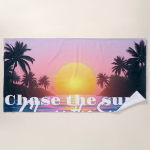 De Playa Chase la toalla Sun Beach - Dreamy Pastel Ocean Su