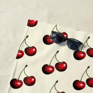 De Playa Cherries Beach Toalla Elija Color