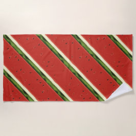 De Playa Colorante rojo brillante Watermelon Beach Toalla