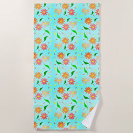 De Playa daisy aqua Beach Toalla