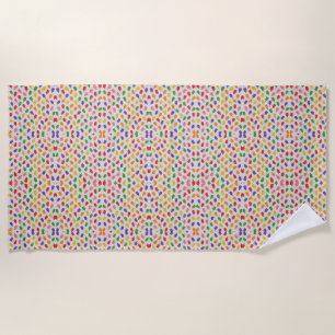 De Playa Fun Ice Pop Mosaic Beach Toalla