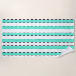 De Playa Marie Antoinette Blue Stripe Beach Toalla