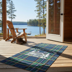 De Playa Personalizado Rustic Family Cabin Beach Toalla