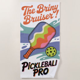 De Playa Pickleball El Briny Bruiser! Toalla Club Beach