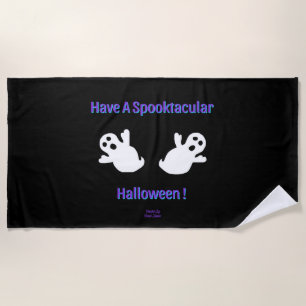 De Playa Spooktacular Ghosts Beach Toalla