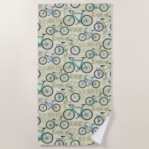 Toalla Blue Beach en bicicleta Journey