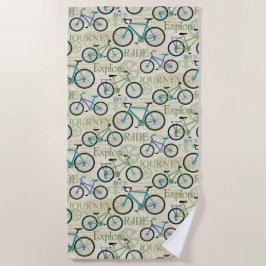 De Playa Toalla Blue Beach en bicicleta Journey