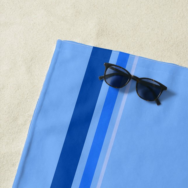 De Playa Toalla Blue Stripe Beach (In situ)