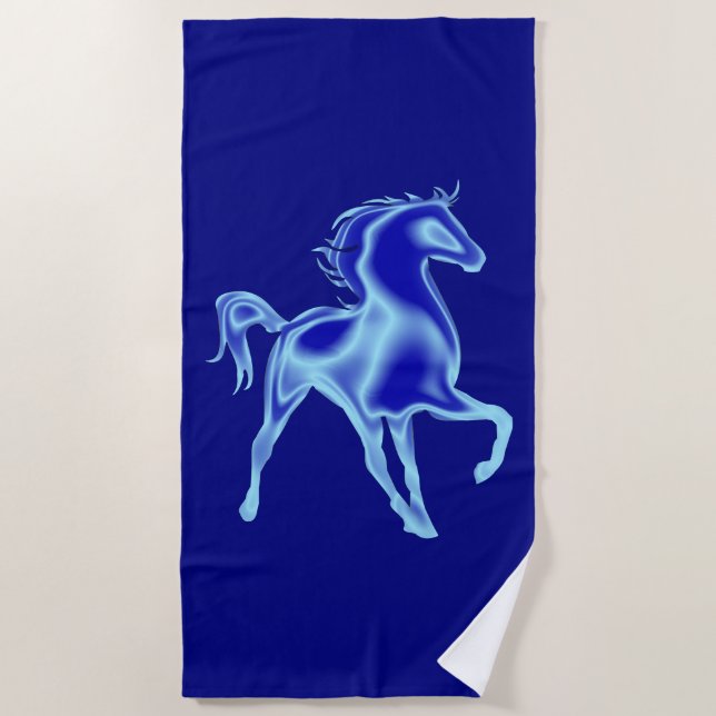 De Playa Toalla Flash Horse Beach (Anverso)