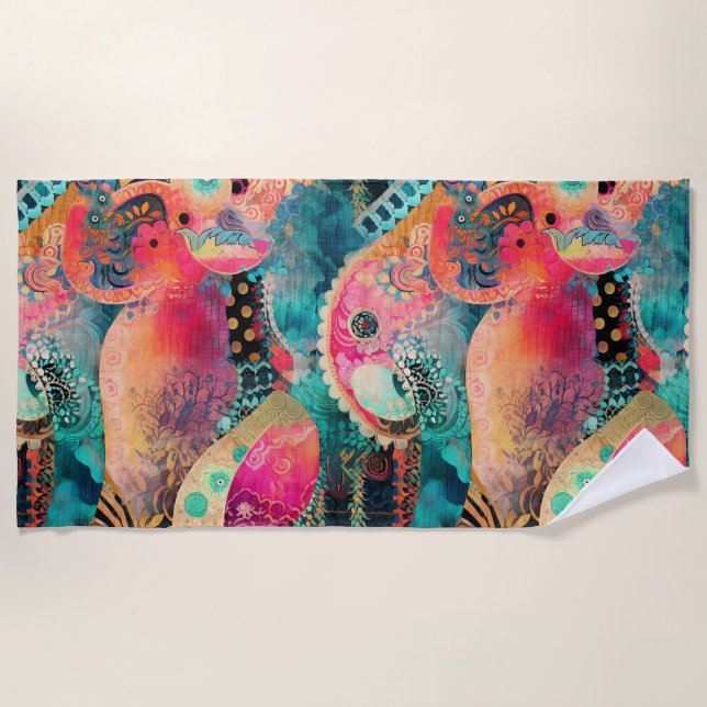 De Playa Toalla Hippie Boho Beach (Anverso)