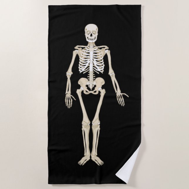 De Playa Toalla Skeleton Beach (Anverso)