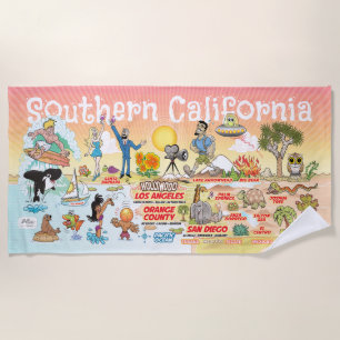 De Playa Toalla Southern California Sunset Beach