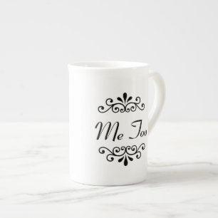 De Porcelana "Hago," la taza personalizada los pares
