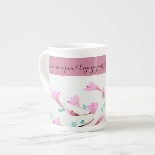 De Porcelana Hermosa taza china (Izquierda)