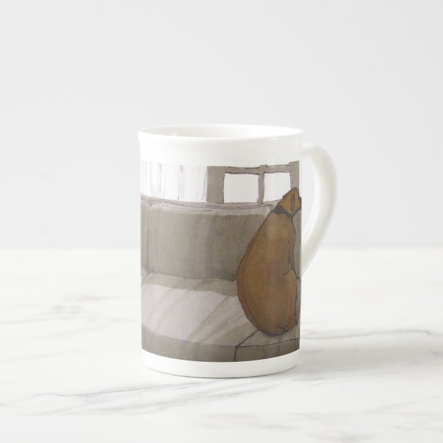 De Porcelana ¿Por qué no son caseros todavía? - Taza (Derecha)