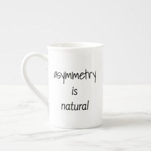 De Porcelana Taza Asimetría es Especialidad Natural