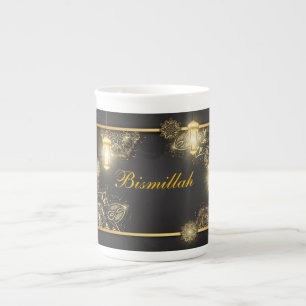 De Porcelana Taza Bismillah