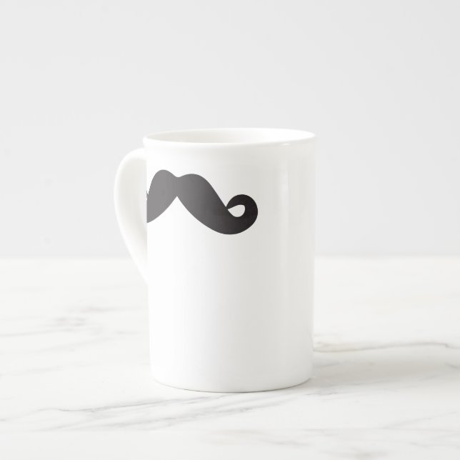 De Porcelana Taza del bigote (Izquierda)