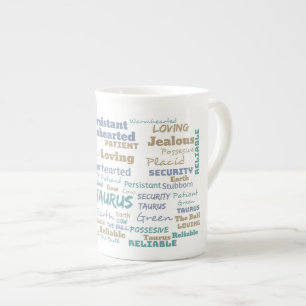 De Porcelana Taza del tauro