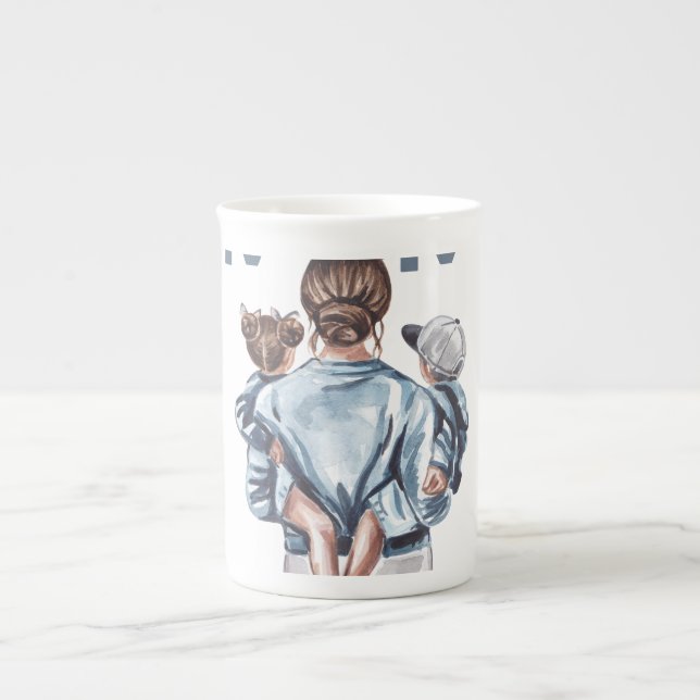 De Porcelana Taza especial (Frente)