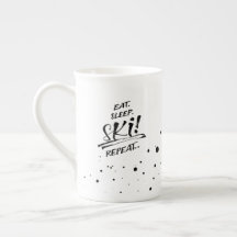 Taza especial - Duerme Come Esquía Repite