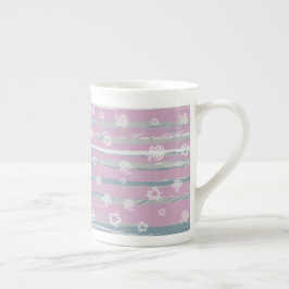 De Porcelana Taza Especial – Huerto Gingham