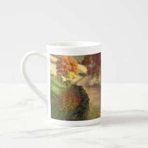 De Porcelana Taza especial Otoño en el Glen