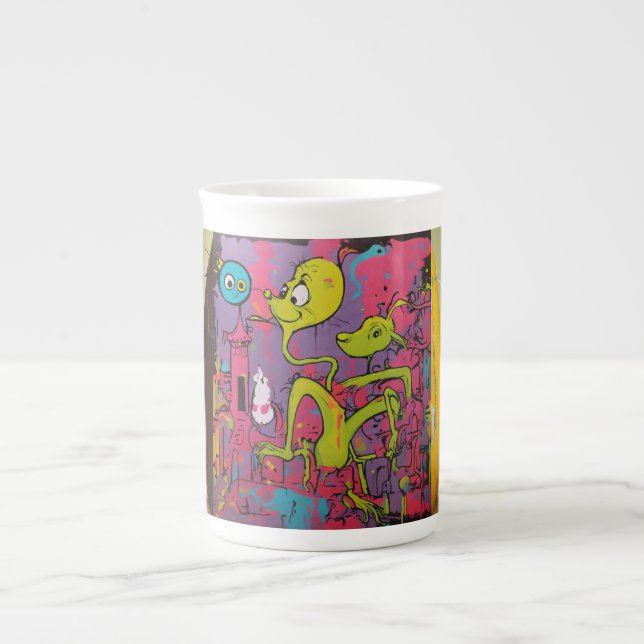 De Porcelana Taza Especializada (Frente)