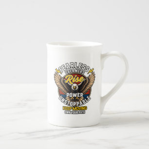 De Porcelana Taza Fearless Dreamers Eagle