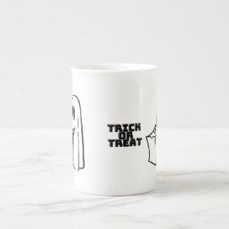 De Porcelana Taza Jumbo     TRICK OR TREAT  