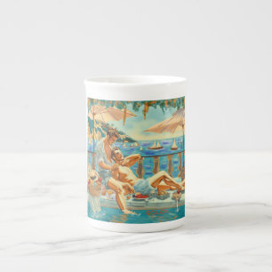 De Porcelana Taza lgbt summer