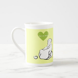 De Porcelana Taza nueva Mellow Monk