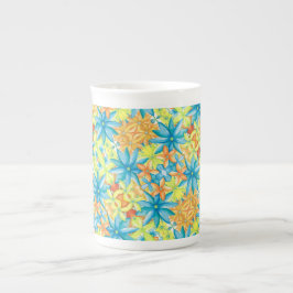 De Porcelana Taza Pat Mosaic
